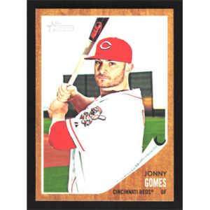 2011 Topps Heritage #148 Jonny Gomes