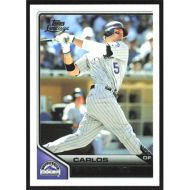 2011 Topps Lineage #86 Carlos Gonzalez