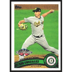2011 Topps Update #US75 Gio Gonzalez All-Star