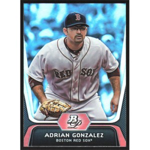 2012 Bowman Platinum #30 Adrian Gonzalez