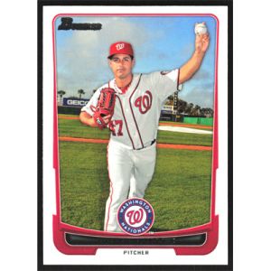 2012 Bowman #133 Gio Gonzalez