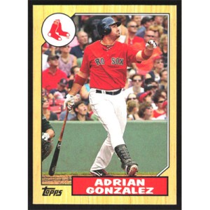 2012 Topps 1987 Minis #TM-33 Adrian Gonzalez