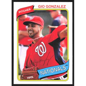 2012 Topps Archives #115 Gio Gonzalez
