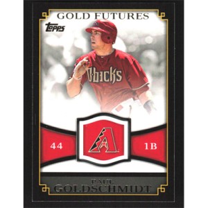 2012 Topps Gold Futures #GF-24 Paul Goldschmidt
