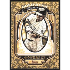 2012 Topps Gold Rush Wrapper Redemption #11 Carlos Gonzalez