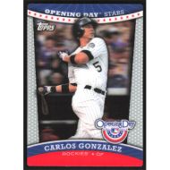 2012 Topps Opening Day Stars #ODS-23 Carlos Gonzalez