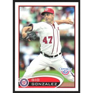 2012 Topps Opening Day #76 Gio Gonzalez