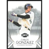 2012 Topps Triple Threads #2 Carlos Gonzalez