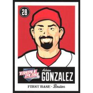 2012 Triple Play #10 Adrian Gonzalez