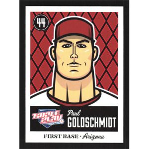 2012 Triple Play #3 Paul Goldschmidt