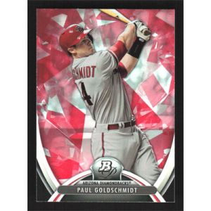 2013 Bowman Platinum Ruby #11 Paul Goldschmidt