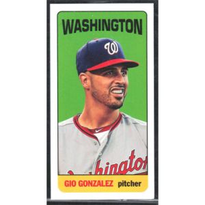2013 Topps Archives Mini Tall Boys #MT-GG Gio Gonzalez