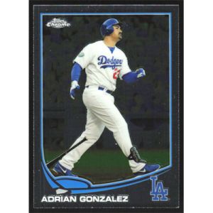 2013 Topps Chrome #19 Adrian Gonzalez