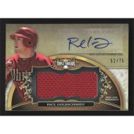 2013 Topps Triple Threads Unity Relic Autographs Sepia #UAJR-PG1 Paul Goldschmidt Jersey Autographed