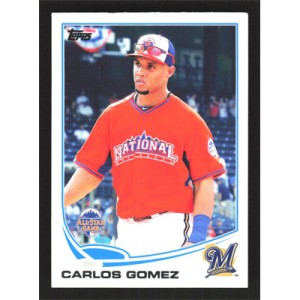 2013 Topps Update #US20 Carlos Gomez All-Star