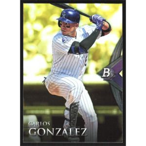 2014 Bowman Platinum Gold #39 Carlos Gonzalez