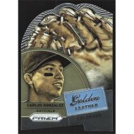 2014 Panini Prizm Golden Leather Die Cut #4 Carlos Gonzalez