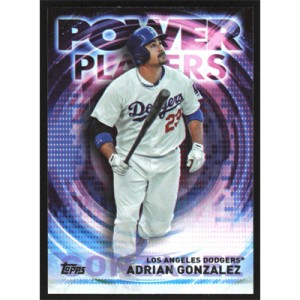2014 Topps Update Power Players #PPA-AG Adrian Gonzalez