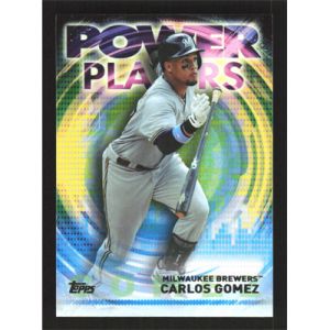 2014 Topps Update Power Players #PPA-CGM Carlos Gomez