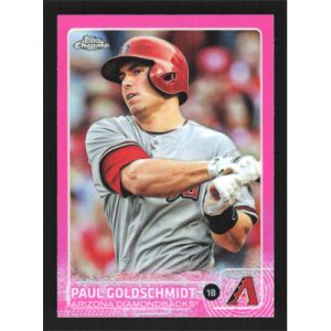 2015 Topps Chrome Pink Refractors #106 Paul Goldschmidt