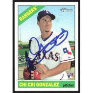 2015 Topps Heritage #507 Chi Chi Gonzalez Autographed