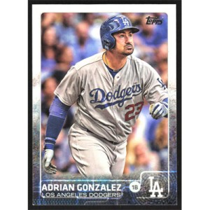 2015 Topps #328 Adrian Gonzalez