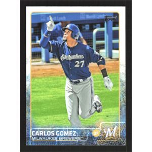 2015 Topps #340 Carlos Gomez