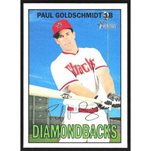 2016 Topps Heritage #465 Paul Goldschmidt SP