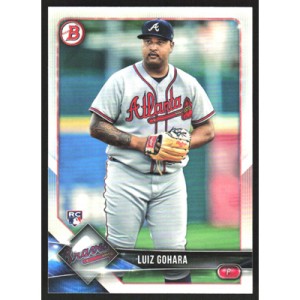 2018 Bowman #91 Luiz Gohara
