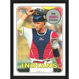 2018 Topps Heritage #350 Yan Gomes