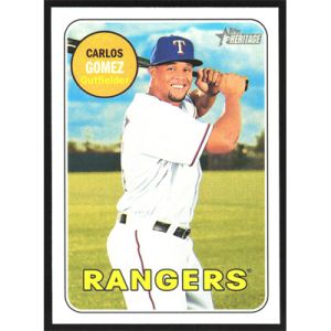 2018 Topps Heritage #400 Carlos Gomez