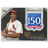 2019 Topps 150th Anniversary Manufactured Patches 150th Anniversary #AMP-PG Paul Goldschmidt