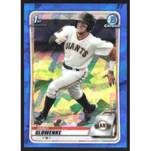 2020 Bowman Chrome Draft Sapphire #BD-35 Jimmy Glowenke