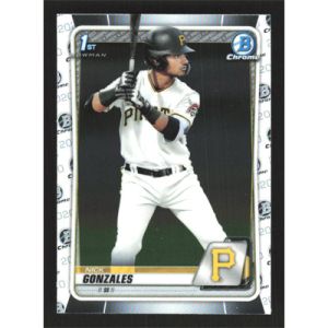 2020 Bowman Chrome Draft #BD-81 Nick Gonzales