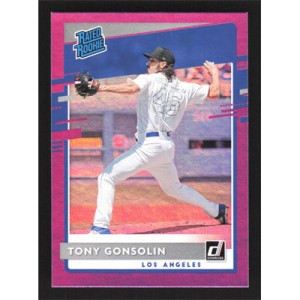 2020 Donruss Holo Purple #59 Tony Gonsolin Rated Rookie