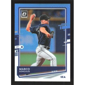 2020 Donruss Optic Carolina Blue and White #177 Marco Gonzales