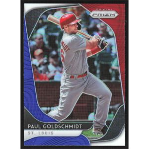 2020 Panini Prizm Red White and Blue #186 Paul Goldschmidt