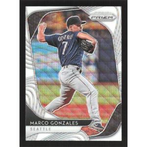 2020 Panini Prizm White Wave #45 Marco Gonzales