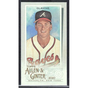2020 Topps Allen & Ginter Mini A & G Back #1 Tom Glavine