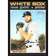 2020 Topps Heritage #416 Lucas Giolito SP