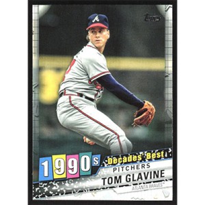 2020 Topps Update Decades' Best #DB-43 Tom Glavine