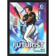 2021 Bowman Chrome Futurist Refractors #FUT-NG Nick Gonzales