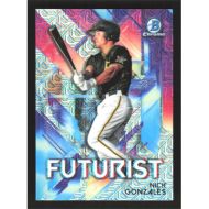 2021 Bowman Chrome Mega Box Futurist Refractors #FUT-NG Nick Gonzales