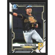 2021 Bowman Chrome Prospects #BCP-34 Nick Gonzales