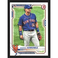 2021 Bowman #8 Andres Gimenez