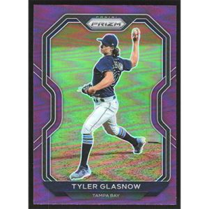 2021 Panini Prizm Purple #134 Tyler Glasnow