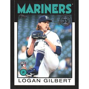 2021 Topps Update '86 #86B-42 Logan Gilbert