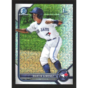 2022 Bowman Chrome Mega Box Prospects #BCP-97 Martin Gimenez