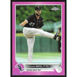 2022 Topps Chrome Pink Refractors #94 Lucas Giolito