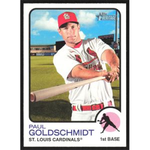 2022 Topps Heritage #238 Paul Goldschmidt